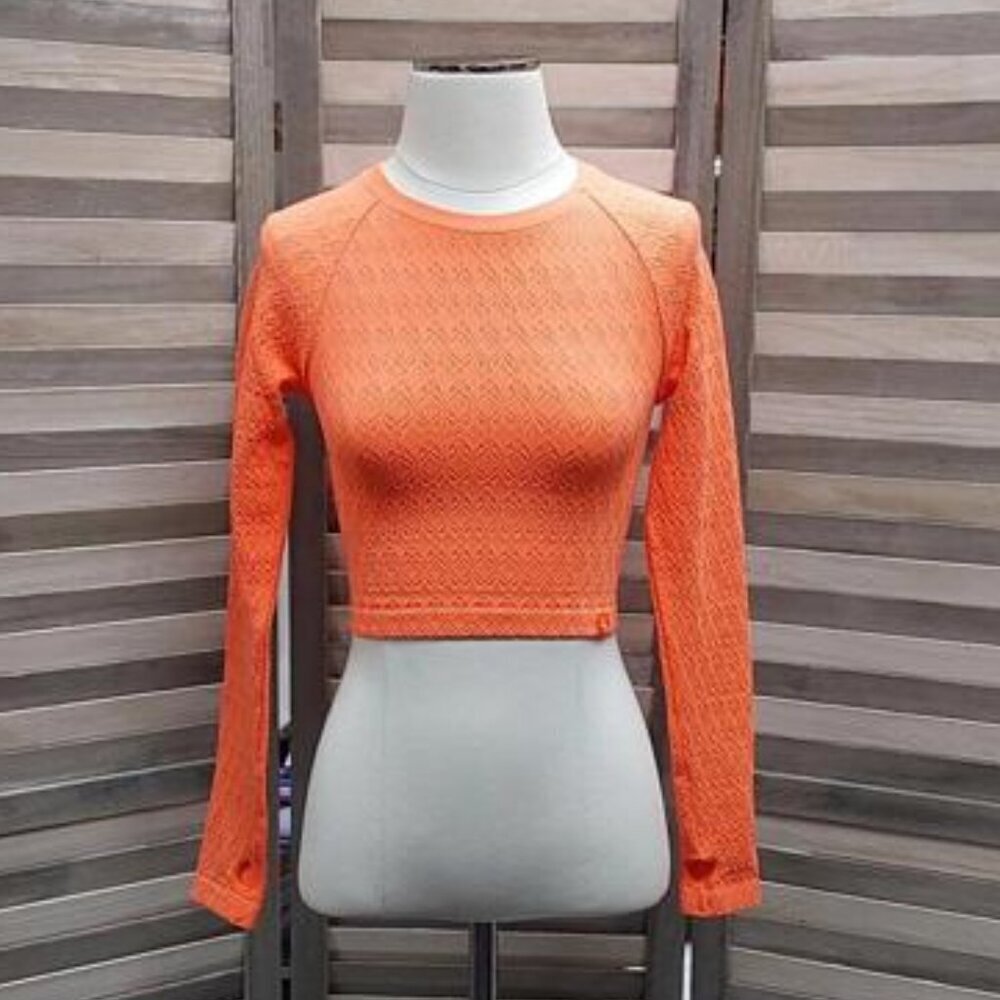 Women's Seamless Crop Long Sleeve Top | JoyLab | Medium